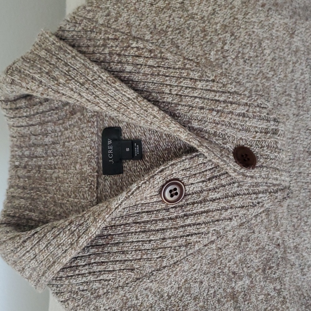 100% Lamb's Wool Men's Sweater (S)